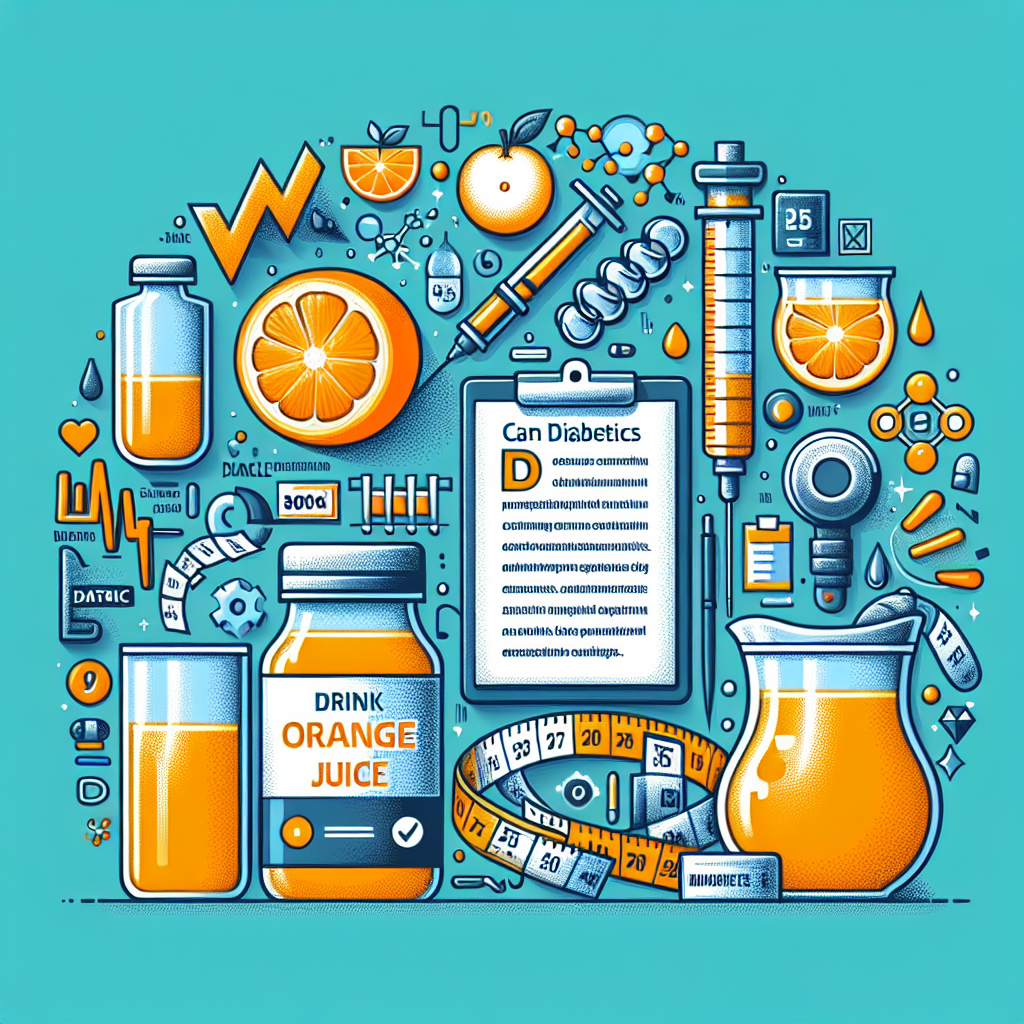 người tiểu đường có uống được nước cam không?