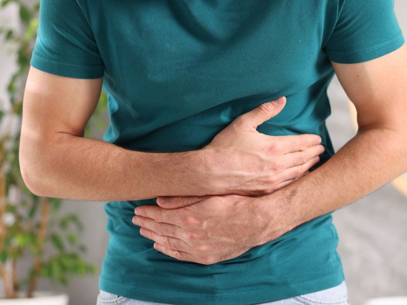 Mỡ nội tạng cản trở tiêu hóa làm chậm quá trình tiêu hóa và hấp thụ chất dinh dưỡng